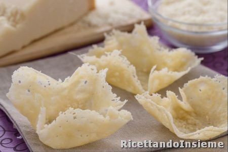 Cestini (cialde) di formaggio